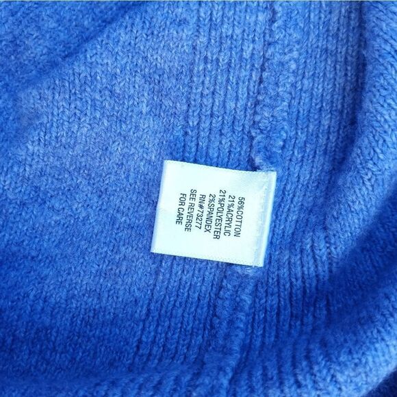 Croft & Barrow XL Women's Vest Knitted Multicolored Turtleneck - Picture 6 of 7